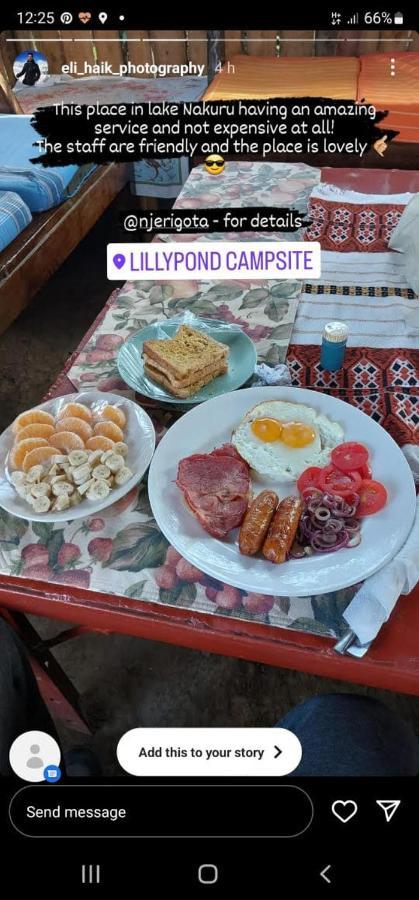 Hotel Lillypond Camp Elmenteita Esterno foto